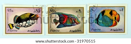 old postage stamps