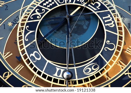 old Prague astronomical clock