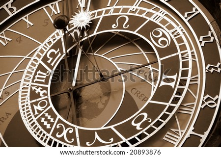 old Prague astronomical clock