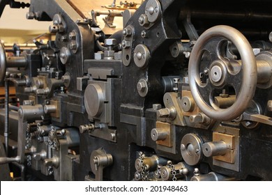 Old Printing Press, Sheet-fed Printing