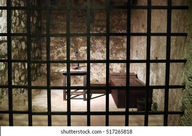 Old prison cell