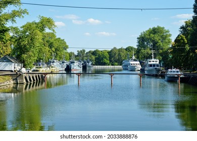 Old Prussian Fishing Village Baltiysk Naval Base For The Baltic Fleet