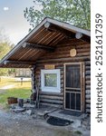 An old public use cabin in Alaska that can be rented out to campers.