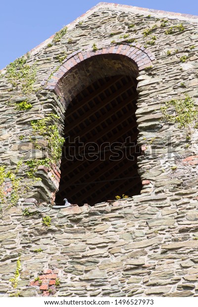 Old Pumping House Open Cast Copper Stock Photo Edit Now 1496527973