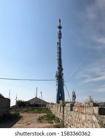 The Old Radio Tower From The Fortress Above Dubrovnik, Croatia