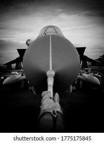 Old RAF Tornado Jet Fighter At Military Museum