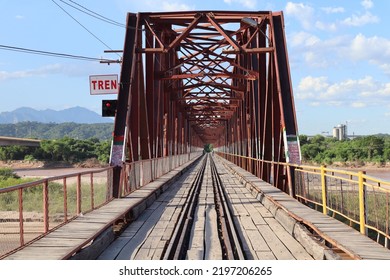 Old Railway Bridge Over The Pilcomayo River, Villa Montes, Bolivia.