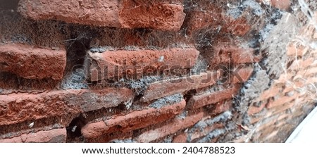 old red brick wall background 