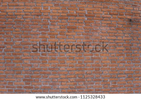 old red brick wall texture background