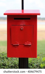 Old Red Mailbox.