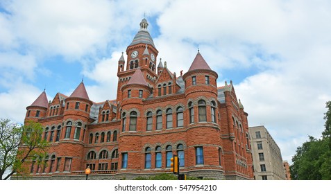 Old Red Museum, Formerly Dallas County Courthouse In Dallas, Texas