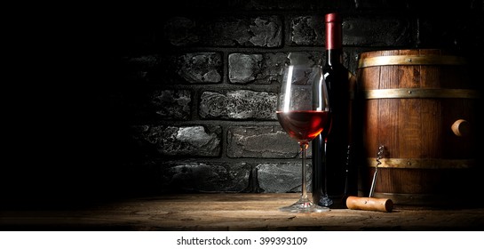 Old red wine
