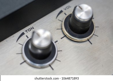 Old Reel Tape Recorder Knob