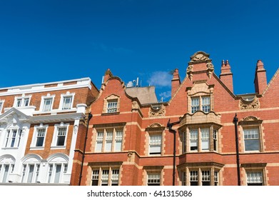 Old Residential Tenement Houses In Birmingham, West Midlands, UK..