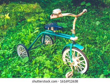 old fashioned children's tricycles