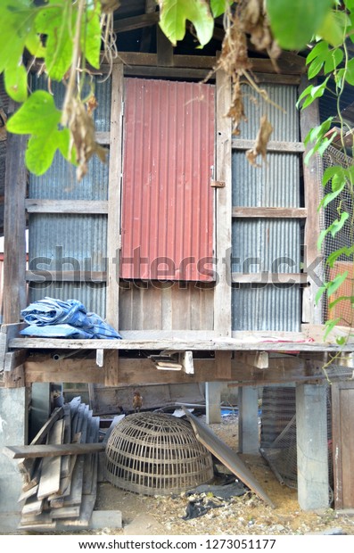 Old Rice Barn Storage Drying Harvested Stock Photo Edit Now