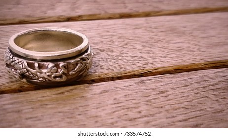 Old Ring On A Table