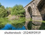 An old Roman bridge of Vila Formosa in Portalegre