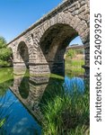 An old Roman bridge of Vila Formosa in Portalegre