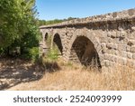 An old Roman bridge of Vila Formosa in Portalegre