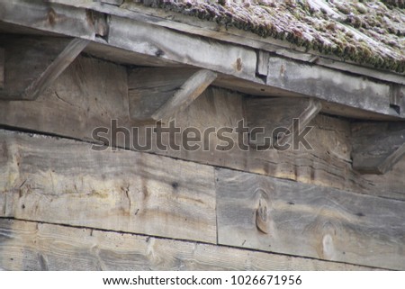 old roof tile