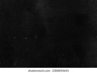 Old Rough Dirty Black Scratch Dust Grunge Black Distressed Noise Grain Overlay Texture Background.