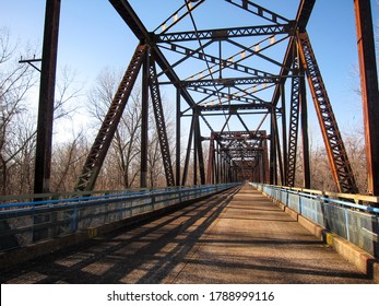 Old Route 66 Chain Of Rocks Bridge