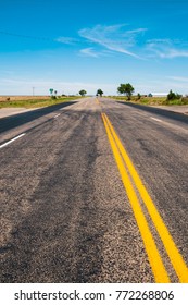 The Old Route 66 In Texas - Vertical