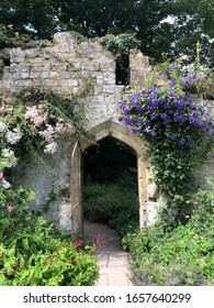  Old Ruin Turned Into A Secret Garden With Arched Doorway