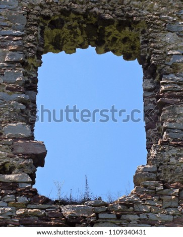 Similar – ray of hope Window Ruin