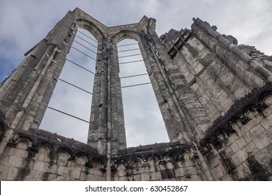 The Old Ruins Of A Building , Germany.