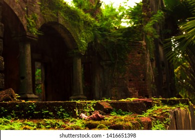 Old Ruins At Ross Island 