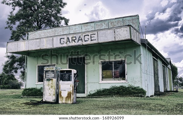 An old run down garage located in rural
Queensland Australia