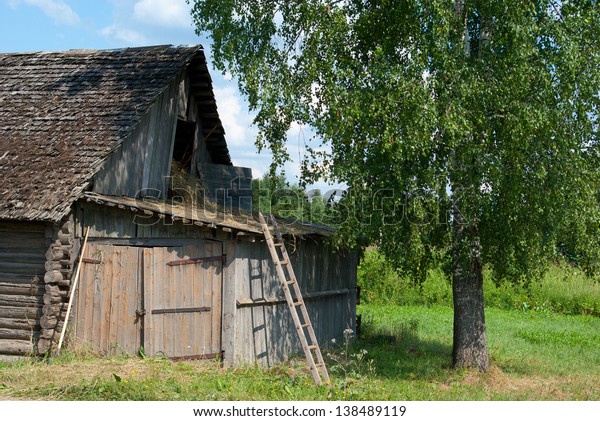 Old Rural House Barn Storage Hay Stock Photo Edit Now 138489119