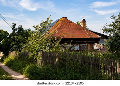 Old Rural House In The Russian Outback