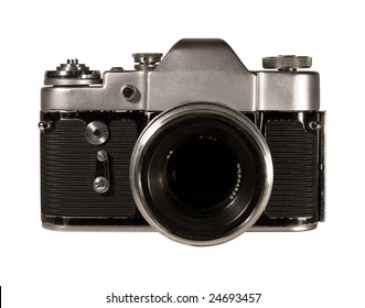 Old Russian camera of sixties