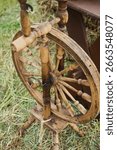 An old Russian spindle for making threads.