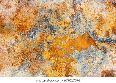 Old Rust Texture. Grunge Rusted Metal Background.