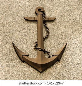 Old Rusted Anchor