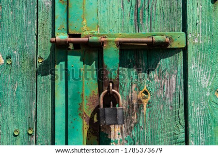 Similar – Lock and bolt Gate Padlock