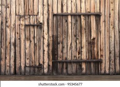 Old Rustic Barn Door