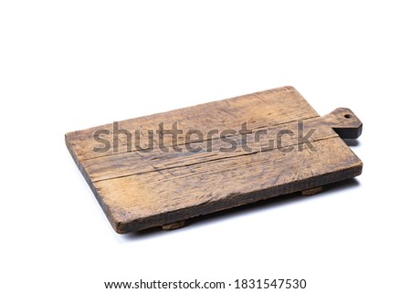 Similar – Image, Stock Photo brown wooden kitchen cutting board