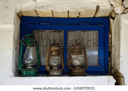 die 3 Lampen von der Fensterbank