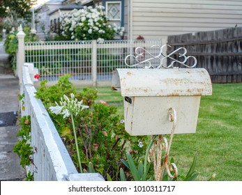 Image result for old letterbox front fence