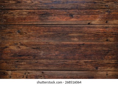 Old rustic red wood background, wooden surface with copy space - Shutterstock ID 268516064