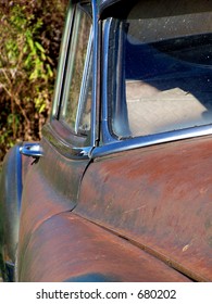 Old rusty car