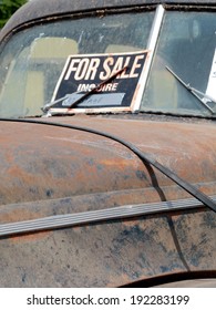 Old Rusty Car For Sale