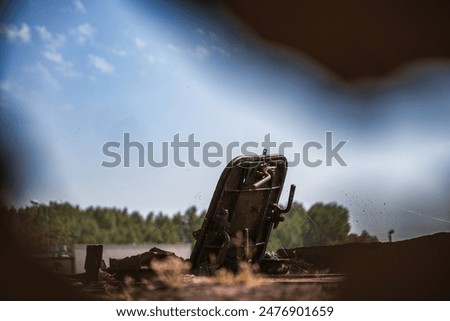Similar – Image, Stock Photo aground Baltic beach