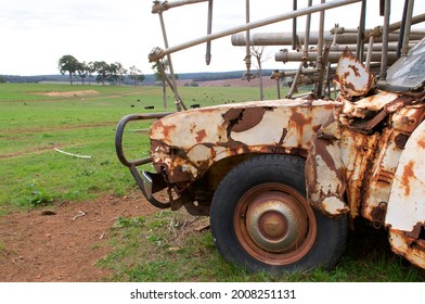 Old Rusty Farm Vehicle Holden Western Australia