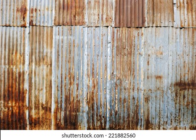 Old rusty galvanized. - Powered by Shutterstock